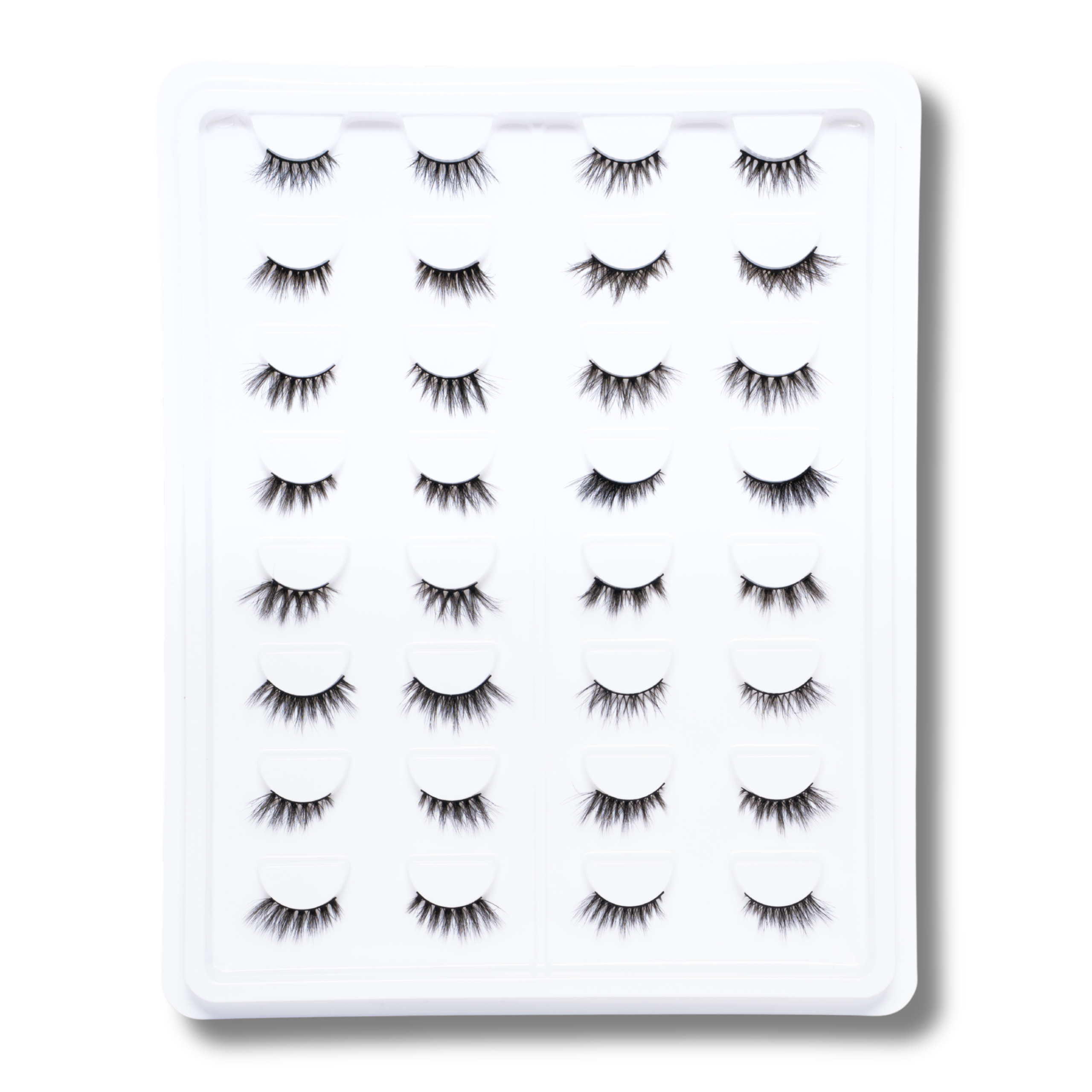 3D Mink Hair Corner Lashes-16 Pairs