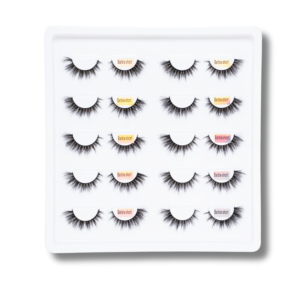 Barbie Short 3D Mink Hair-10 Pairs