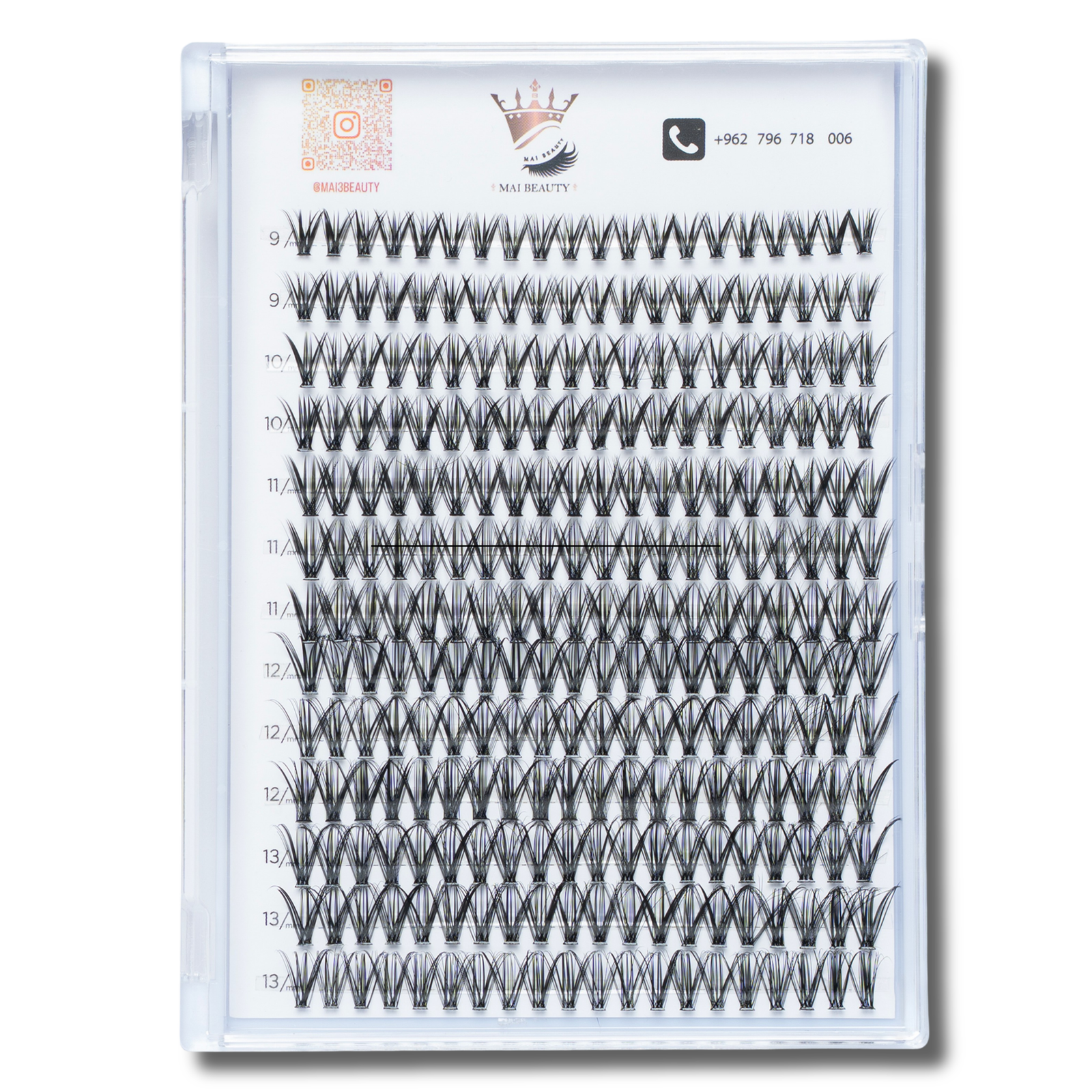 Individual Lash Book-Mix 9 to13-cc