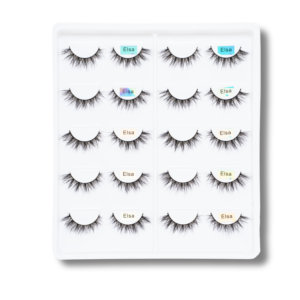 Elsa 3D Mink Hair-10 Pairs