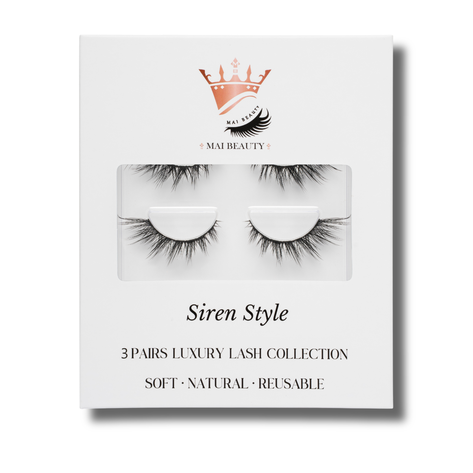 Siren Style Lashes – 3 Pairs