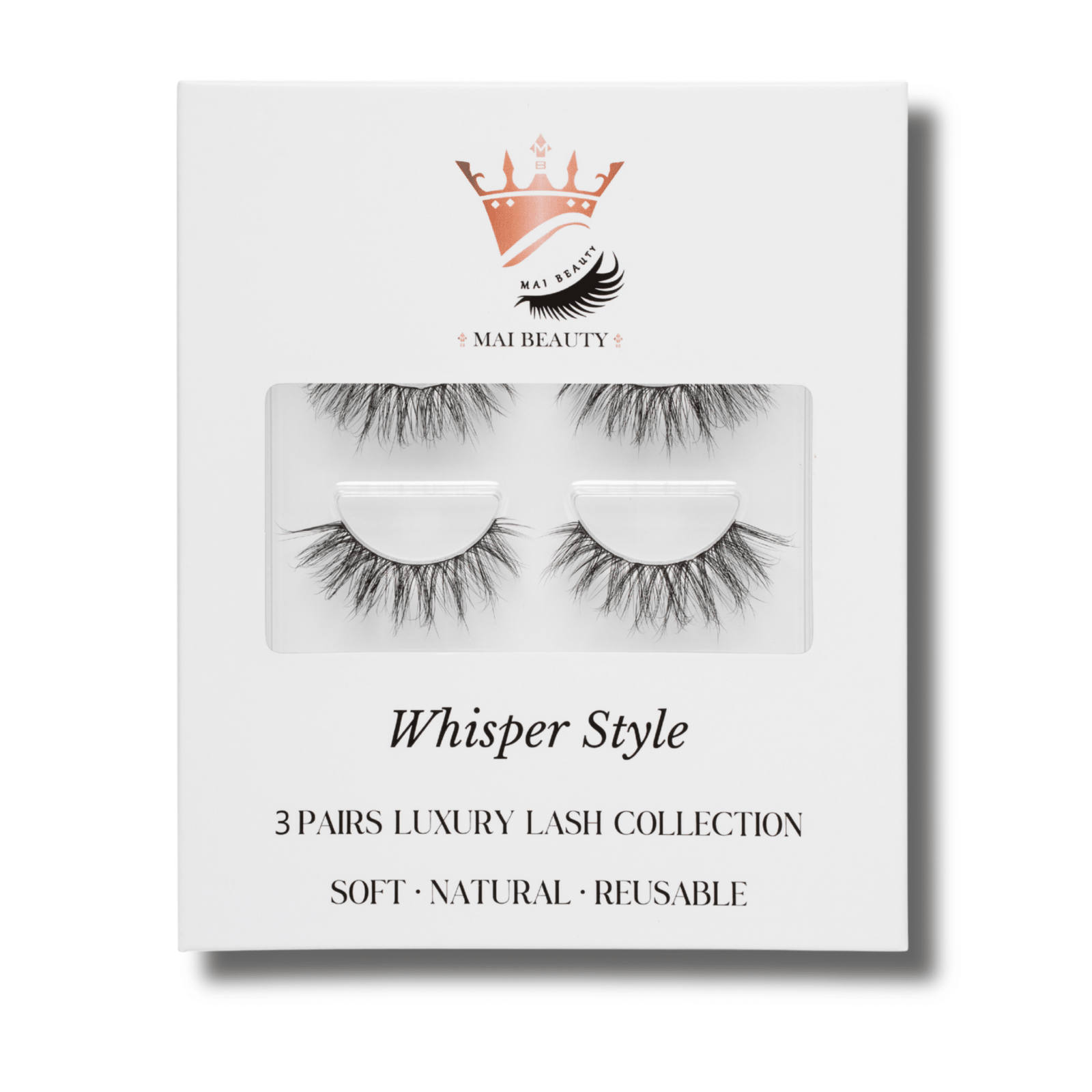 Whisper Style Lashes – 3 Pairs