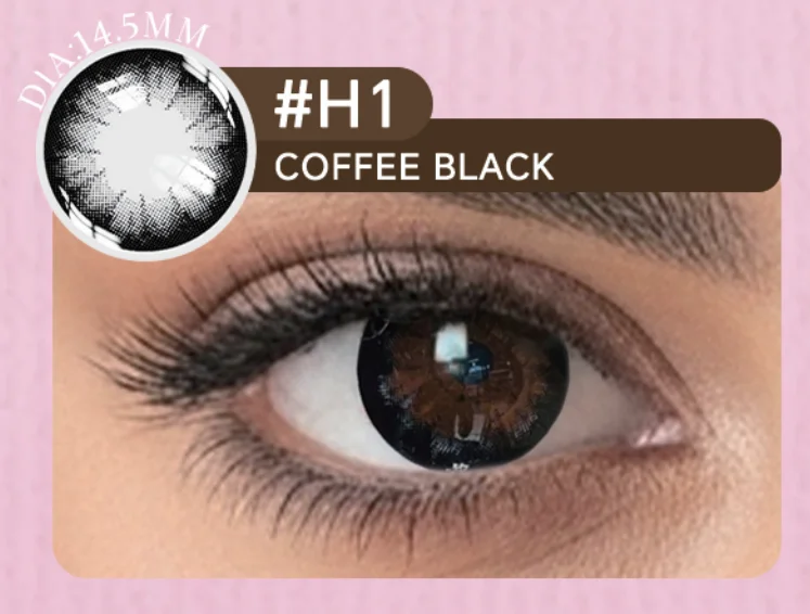 Coffee Black 6-Month Lens