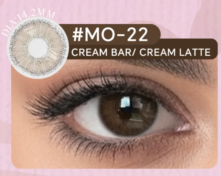 Cream Bar Cream Latte 6-Month Lens