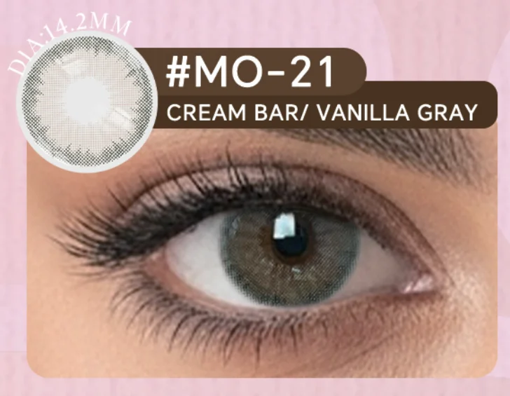 Cream Bar Vanilla Gray 6-Month Lens